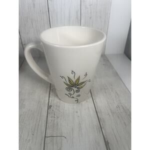 Starbucks Coffee 2006 Mug 16 Oz Floral w/Pink Hearts Latte Mug Valentines